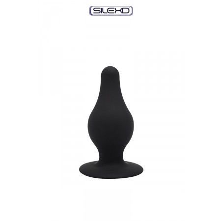 Plug anal The Original Model 2 noir 6,4 cm - SilexD