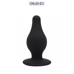Plug anal The Original Model 2 noir 9,3 cm - SilexD