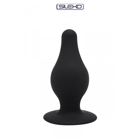 Plug anal The Original Model 2 noir 9,3 cm - SilexD