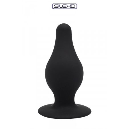 Plug anal The Original Model 2 noir 10,2 cm - SilexD