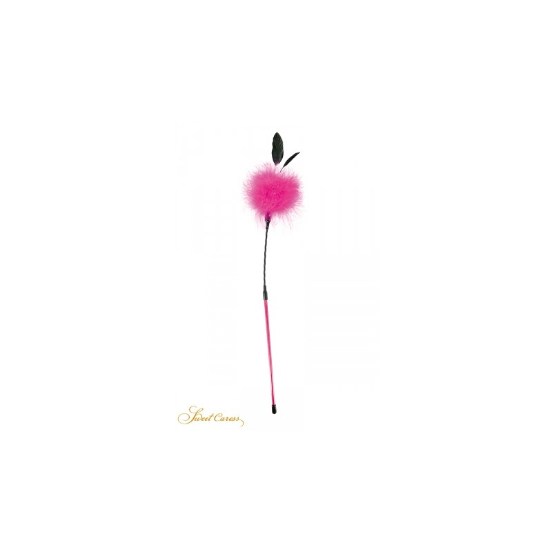 Plumeau à caresses rose - Sweet Caress
