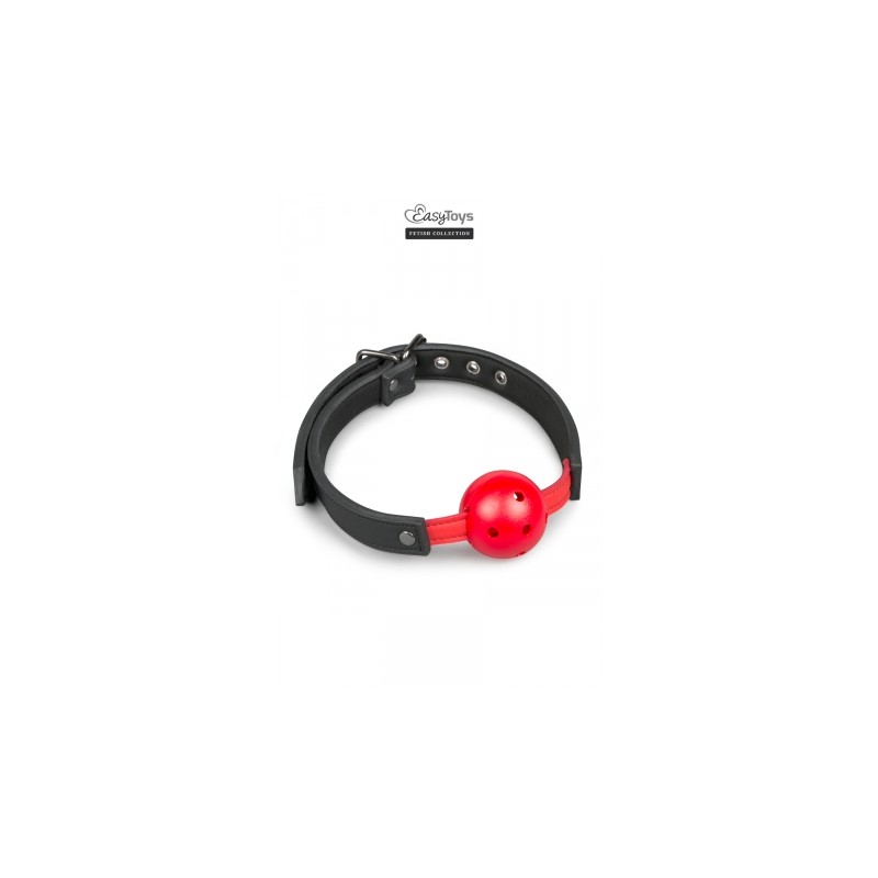 Gagged Ball avec balle rouge - EasyToys Fetish Collection