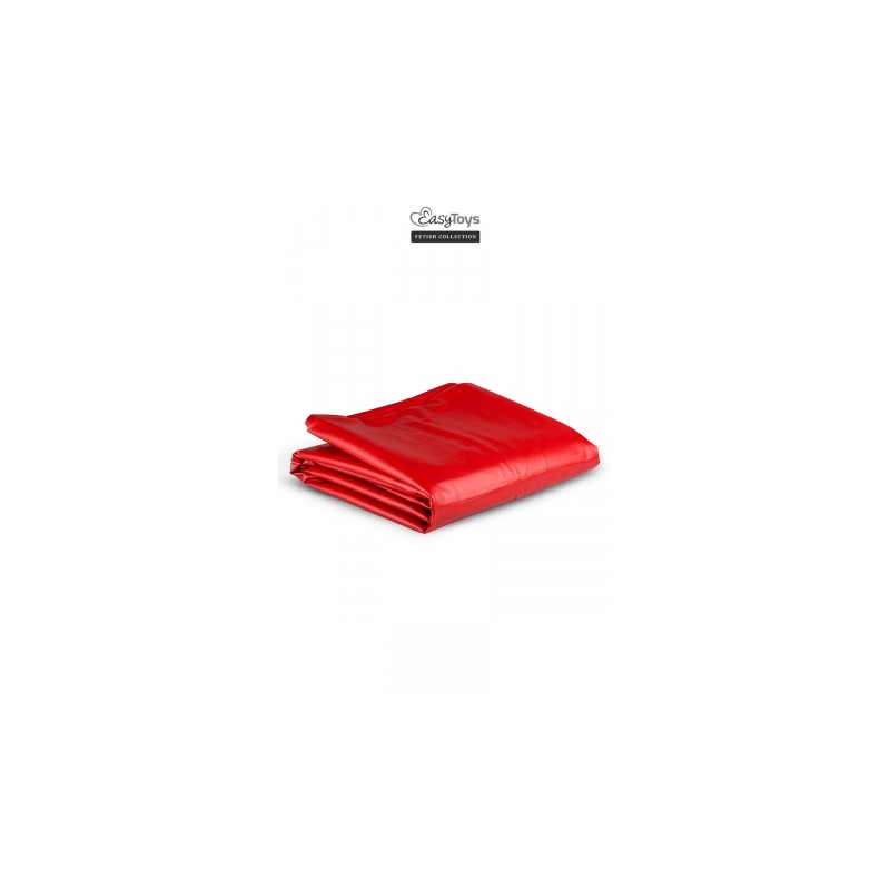 Drap Vinyle Rouge - EasyToys Fetish Collection