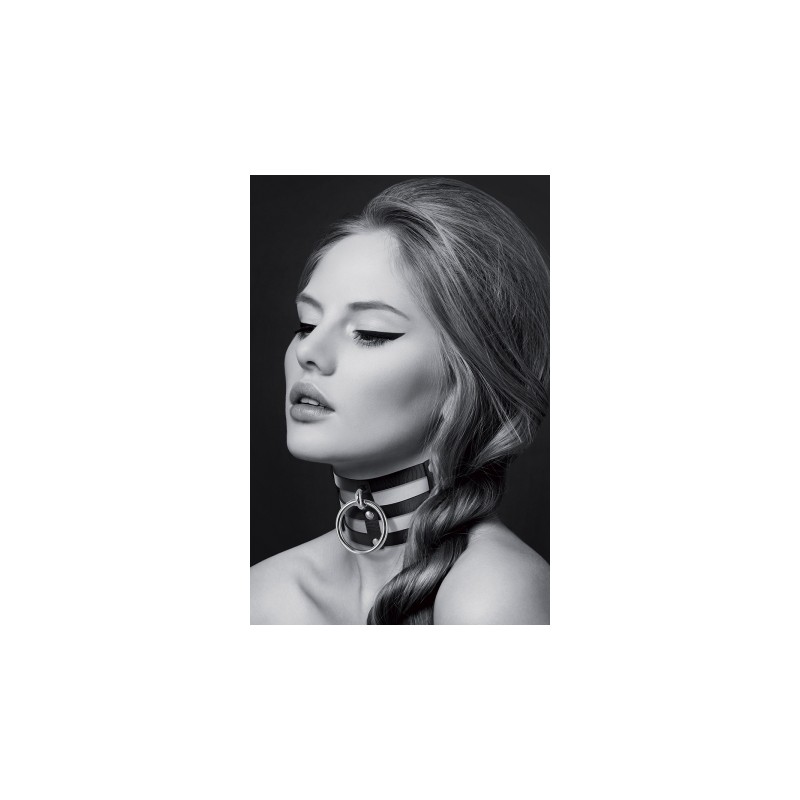 Collier Fetish large avec anneau - Bijoux pour Toi