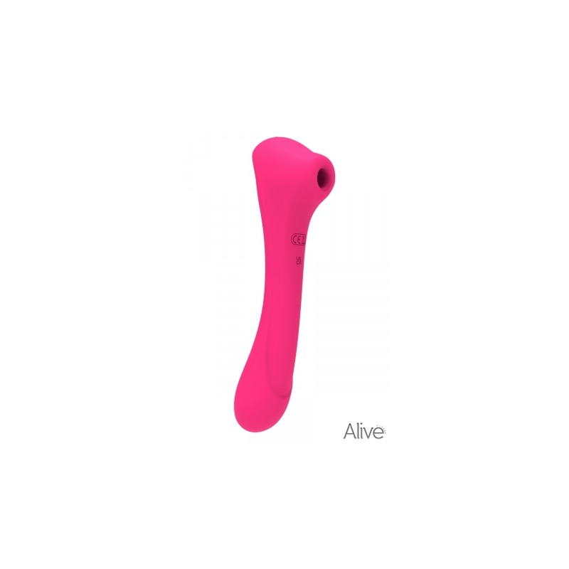 Double stimulateur Quiver rose