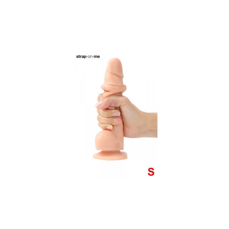 Gode double densité sliding skin S - Strap On Me