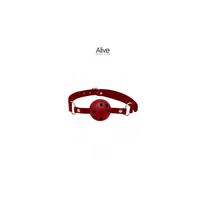 Baillon Discretion rouge - Alive