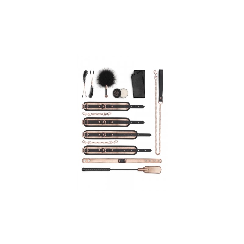 9 accessoires BDSM Rosy Gold