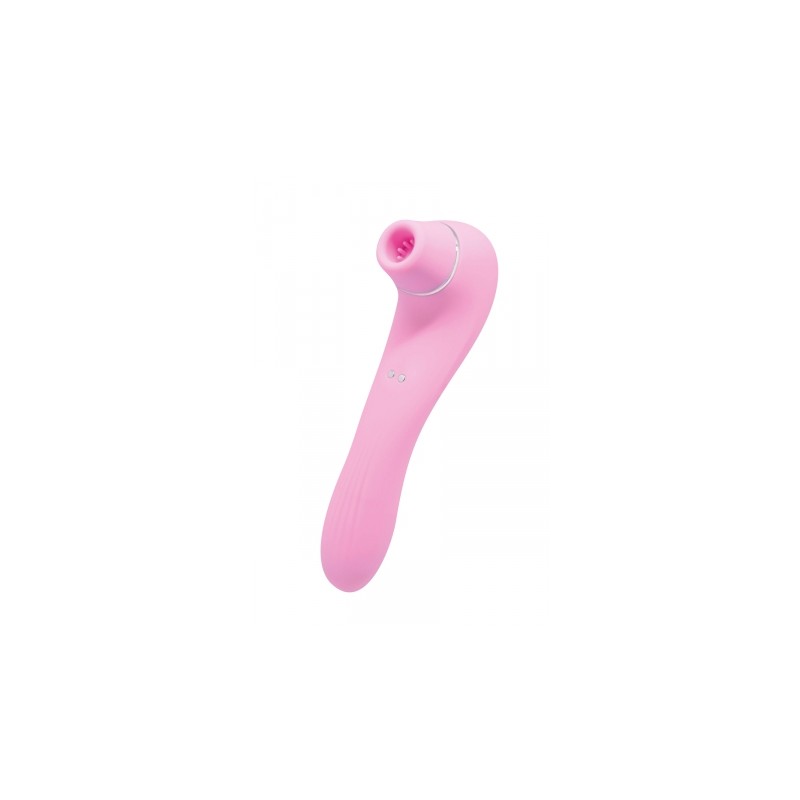 Stimulateur clitoridien Smooch rose - Wooomy