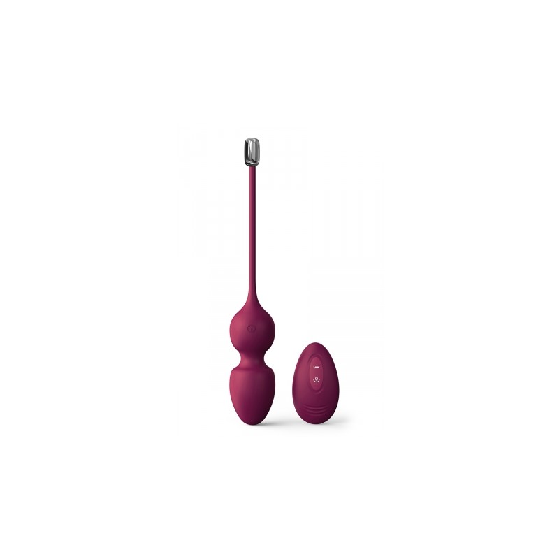 Love balls télécommandées bordeaux - Dorcel