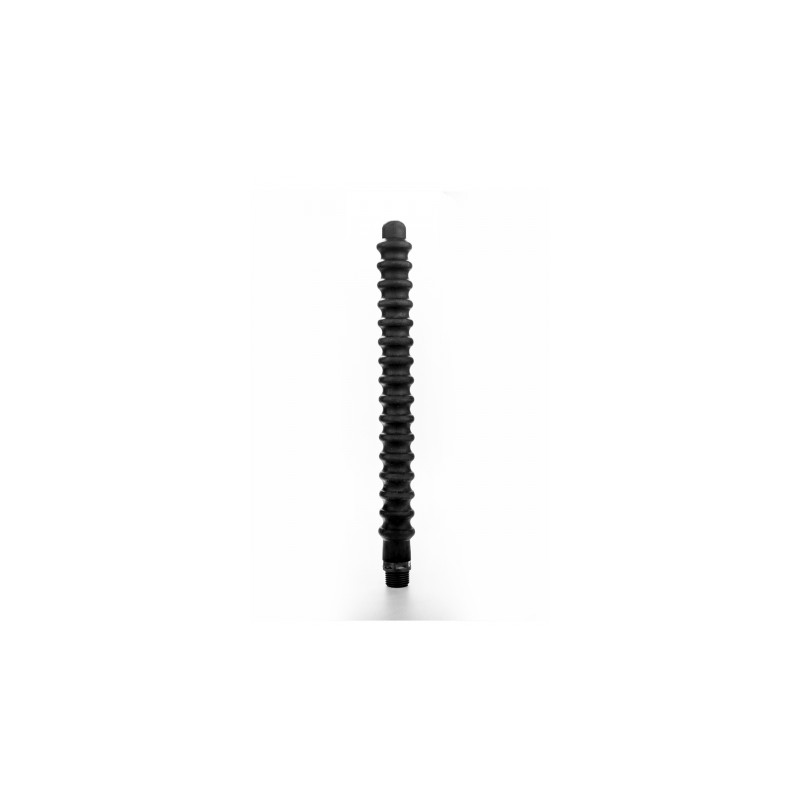 Douche anale silicone annelée 27 x 2 à 3 cm