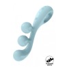 Multi-vibromasseur Tri Ball 2 bleu - Satisfyer