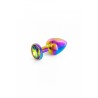 Plug bijou arc-en-ciel S - Litolu