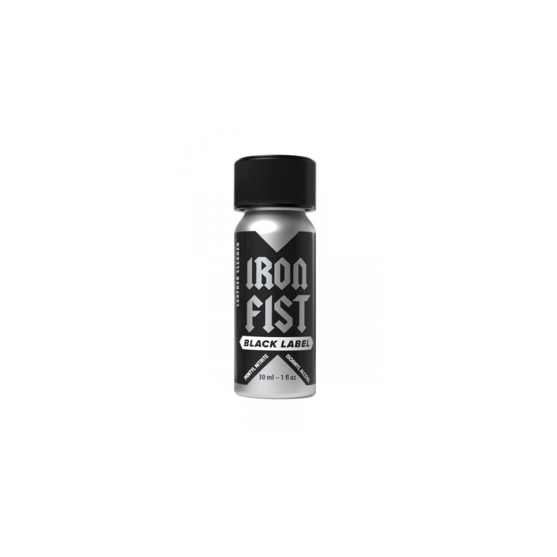 Poppers Iron Fist Black Label 24ml