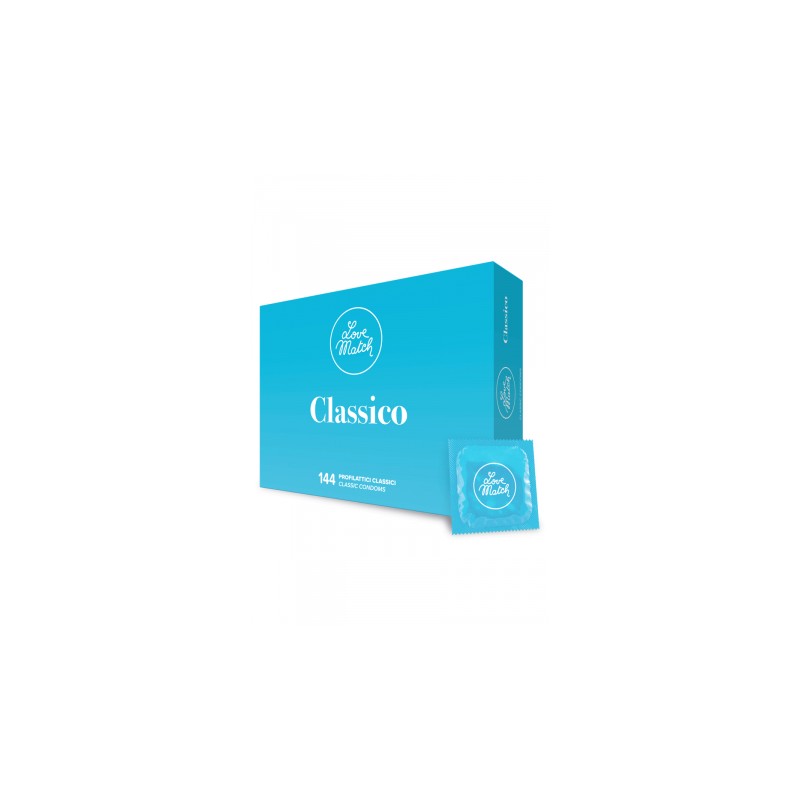 144 Préservatifs classiques Love Match