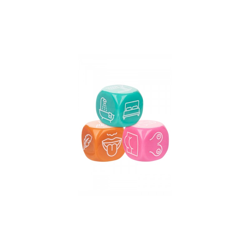3 dés coquins Roll With It - CalExotics
