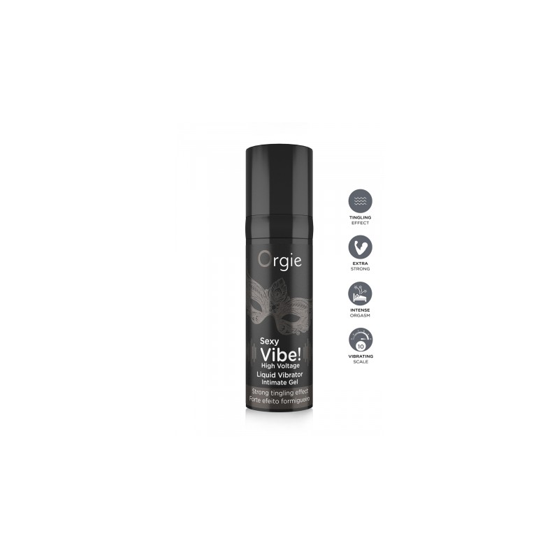 Gel d'excitation Sexy Vibe High Voltage Liquid Vibrator