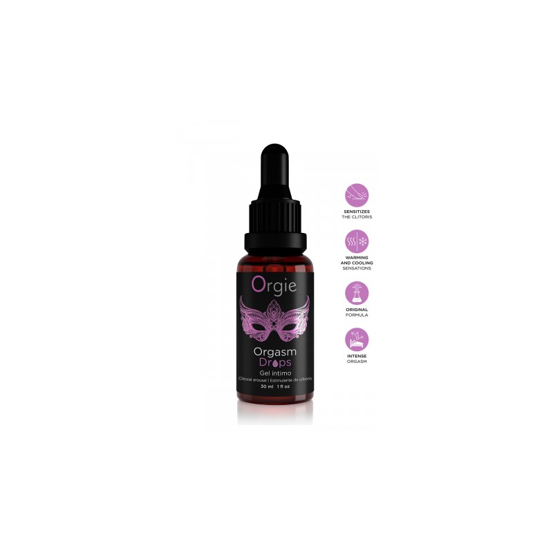 Gel d'excitation du Clitoris Orgasm Drops