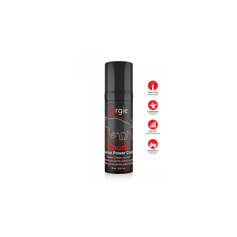 Crème pour améliorer l'érection Touro Power 15ml