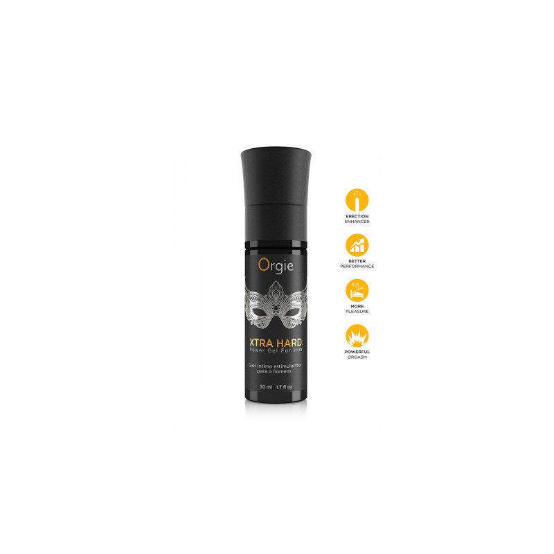 Gel stimulant l'excitation et l'érection Xtra Hard