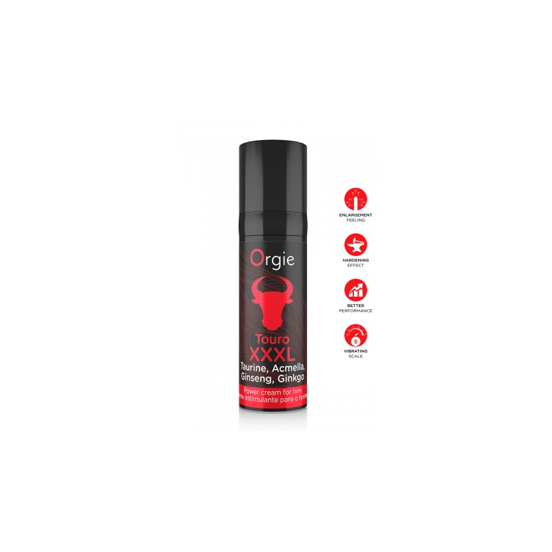Crème pour améliorer l'érection Touro XXXL Power 15ml