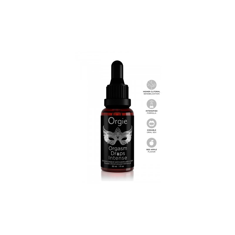 Gouttes d'excitation clitoridienne Orgasm Drops Intense