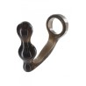 Stimulateur de prostate et cockring gris