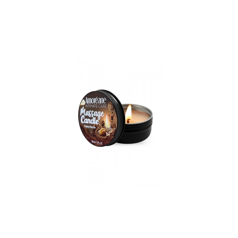 Bougie de massage Rocher Praliné - Amoreane