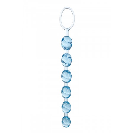Perles anales CalExotics Swirl bleu