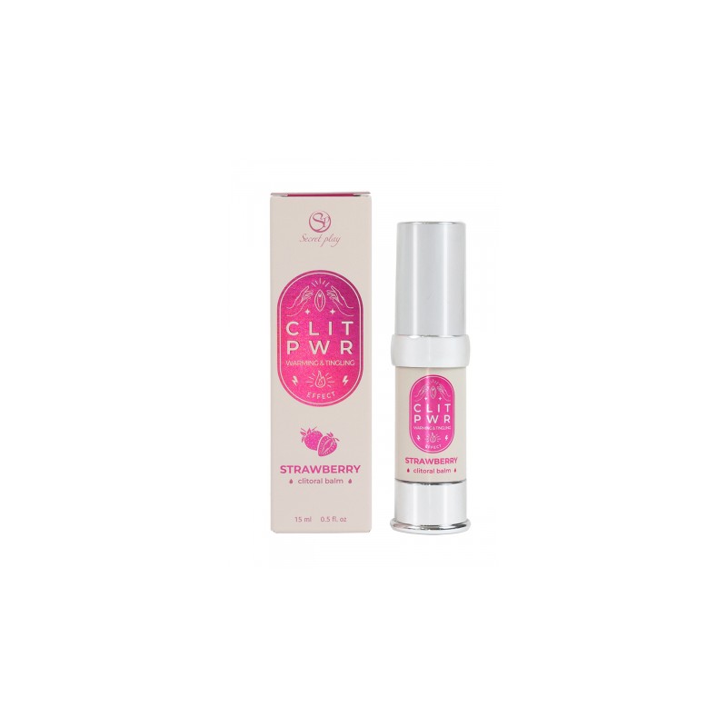 Baume pour clitoris Clit Pwr Fraise