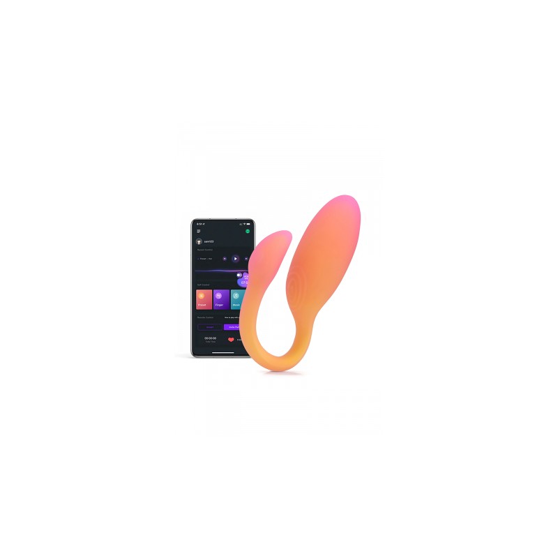 Oeuf vibrant connecté Flamingo Max orange - Magic Motion