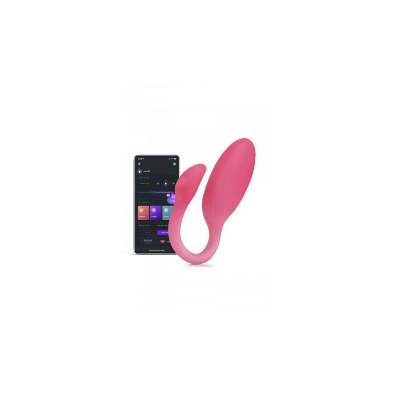 Stimulateur connecté Flamingo Max rose  - Magic Motion