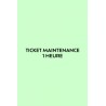 Ticket 1 heure de maintenance