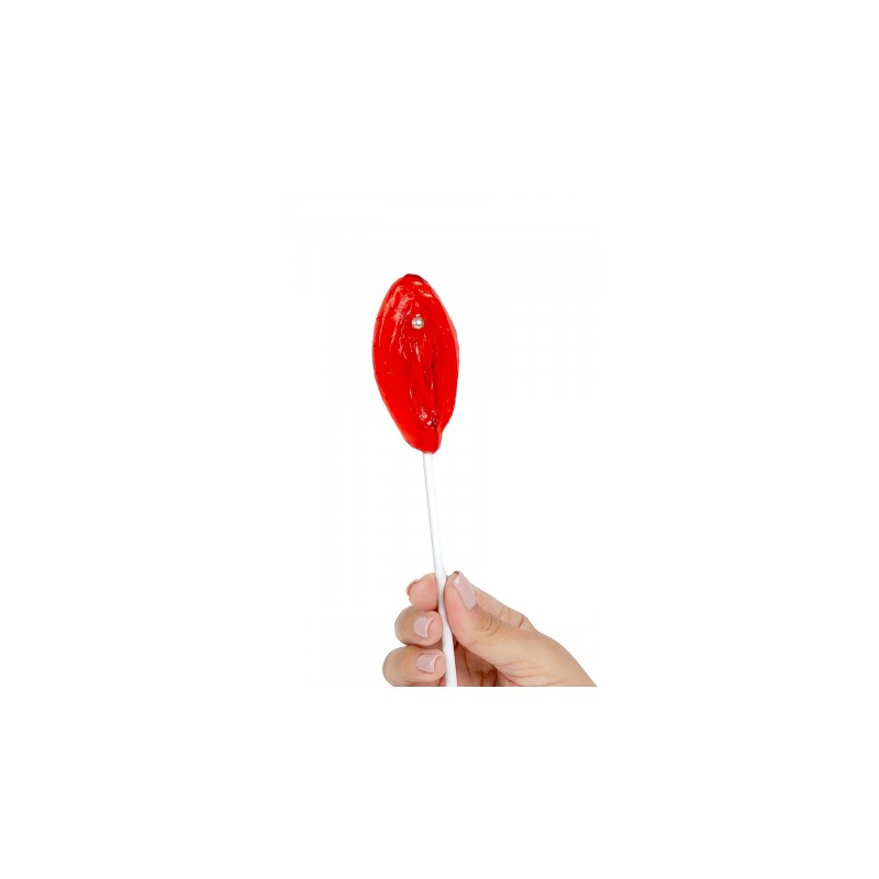 Sucette vulve fraise - Secret Play