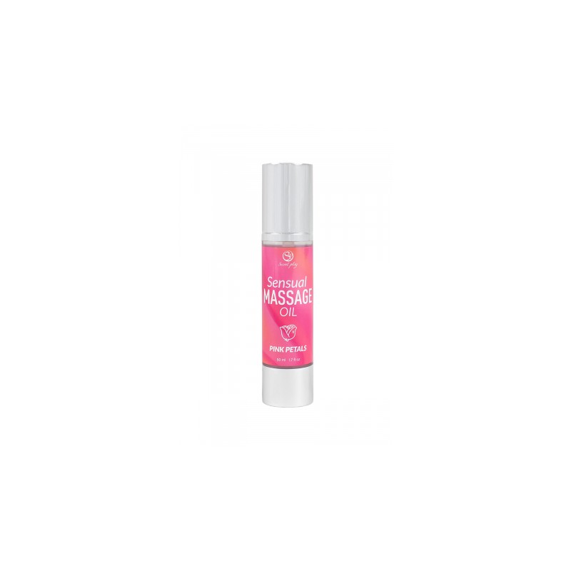 Huile de massage Pétales de Rose - Secret Play