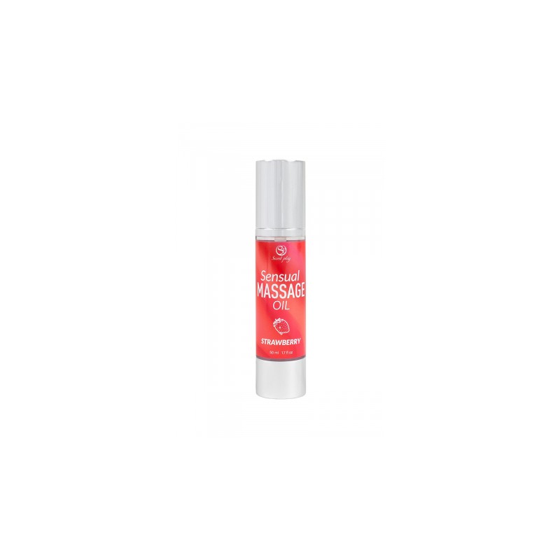 Huile de massage Fraise - Secret Play