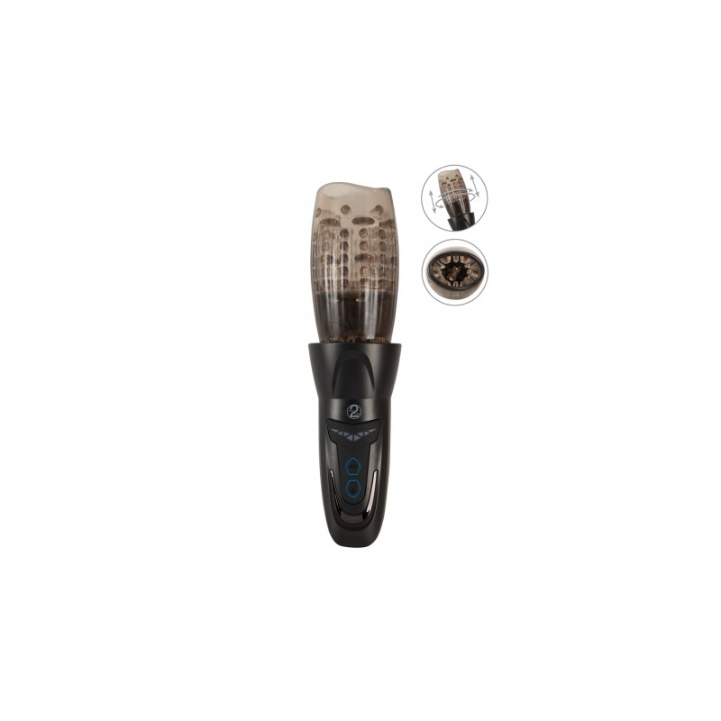 Masturbateur vibrant rotatif et va-et-vient - You2toys