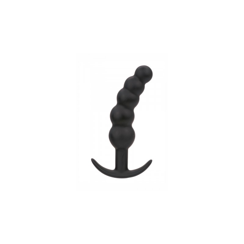 Plug anal Vibrant avec 5 perles - Calexotics