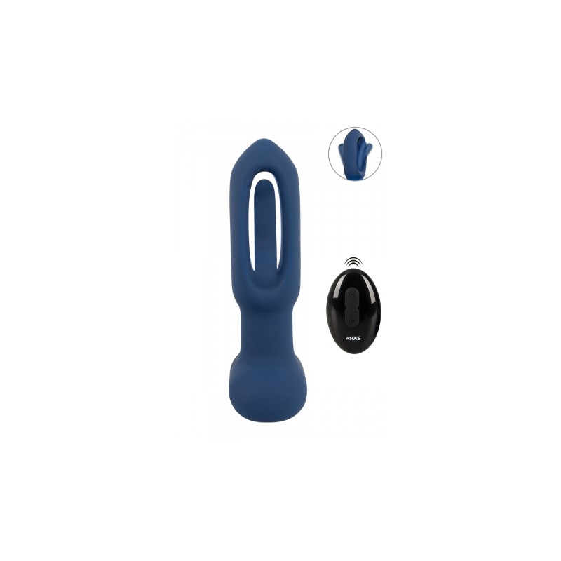 Plug anal vibrant avec langue oscillante - Anos