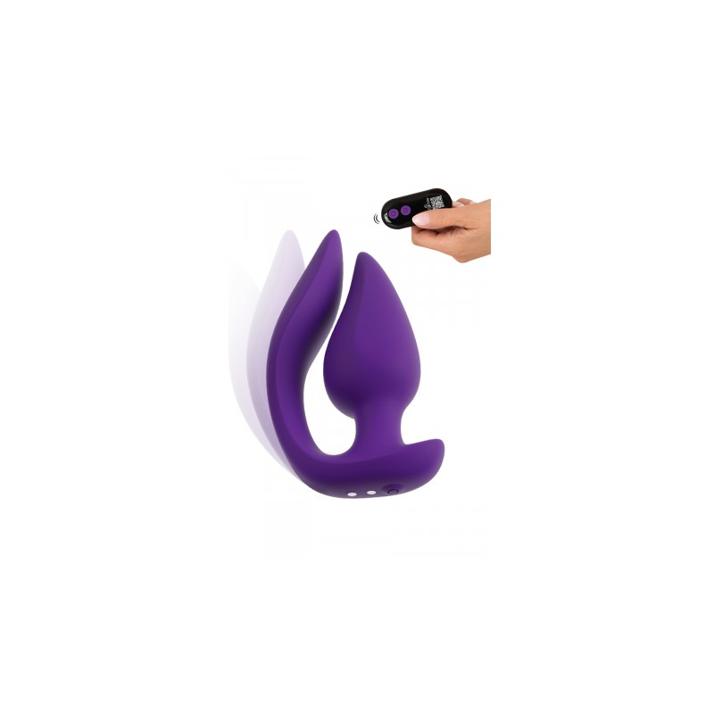 Plug et stimulateur externe vibrant 2 en 1 - Sweet Smile