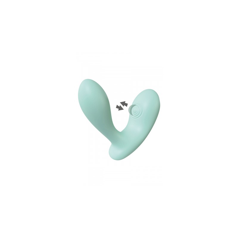 Stimulateur DuoVibe II Tapping et  Point G - Xocoon