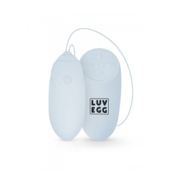 Oeuf vibrant télécommandé bleu - LUV EGG