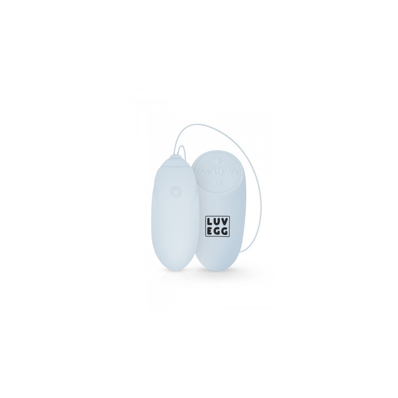 Oeuf vibrant télécommandé bleu - LUV EGG