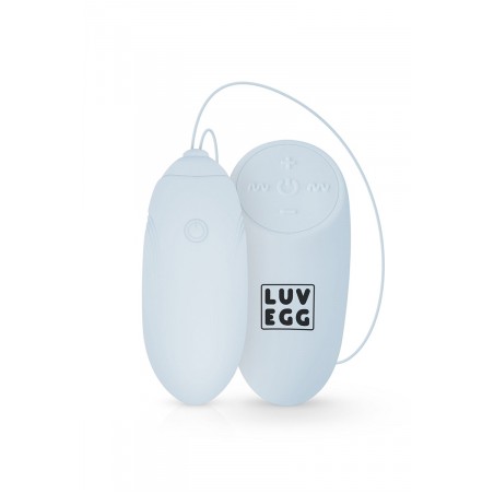 Oeuf vibrant télécommandé bleu - LUV EGG