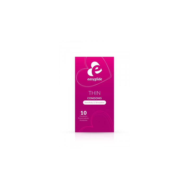 10 préservatifs Extra Fins - EasyGlide
