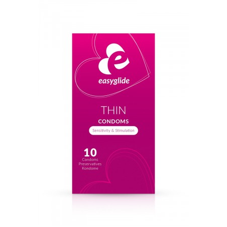 10 préservatifs Extra Fins - EasyGlide