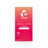 10 préservatifs Ribs and Dots - EasyGlide