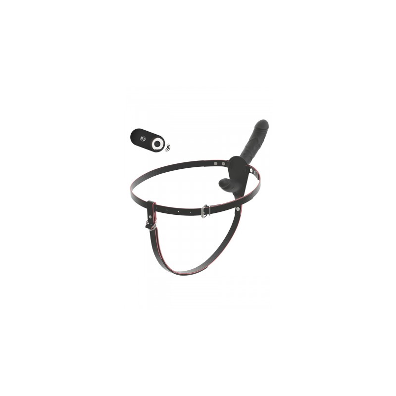 Double gode ceinture vibrant télécommandé - You2Toys