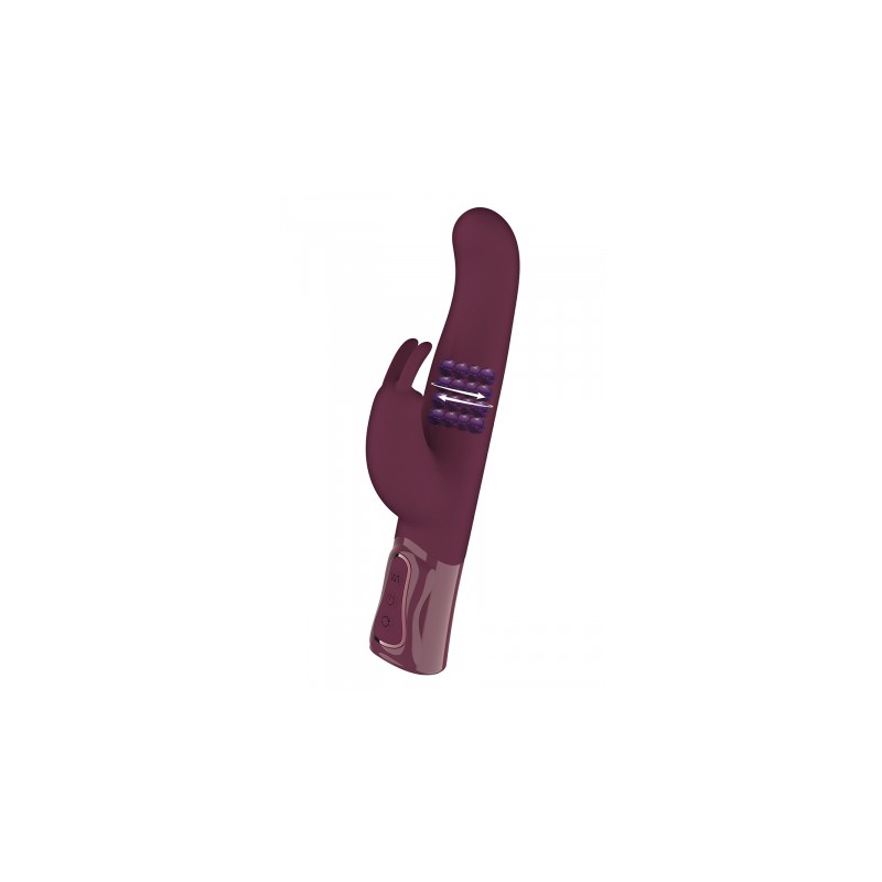 Vibro Rabbit rotatif triple stimulation XXL - She.E.O