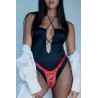 Harnais Fabulous rouge vernis - Strap On Me